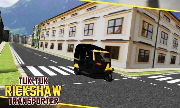 Tuk Tuk Rickshaw Transporter скриншот 2
