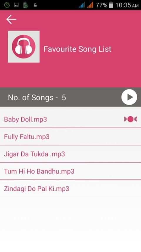 Music Player screenshot 7