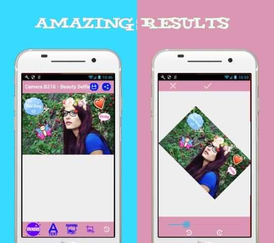 Camera B216 - Beauty Selfie स्क्रीनशॉट 3