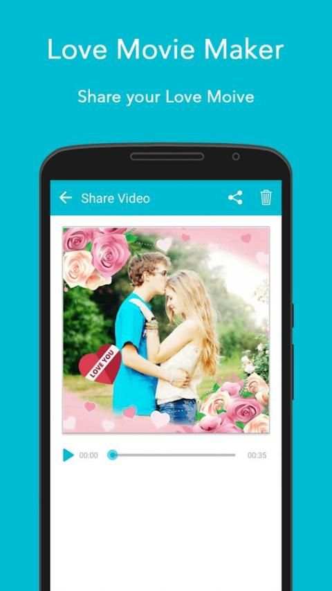 Love Movie Maker स्क्रीनशॉट 6