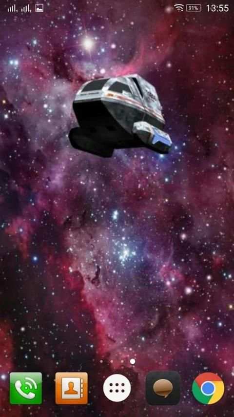 Space Travel Live Wallpaper screenshot 3