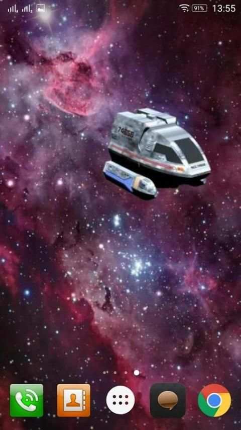 Space Travel Live Wallpaper screenshot 4
