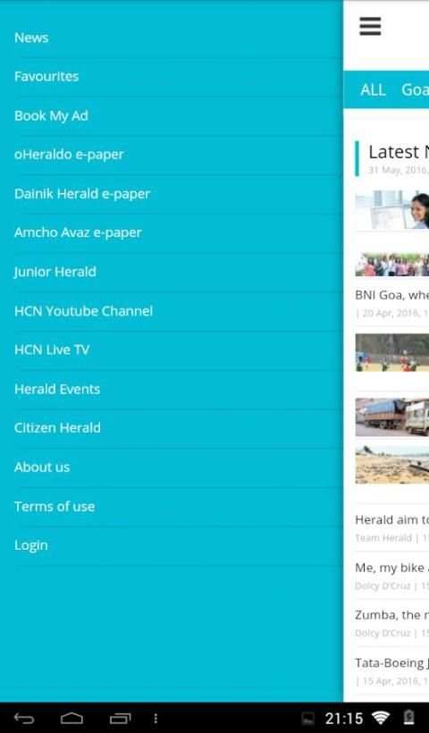 Herald Goa скриншот 3