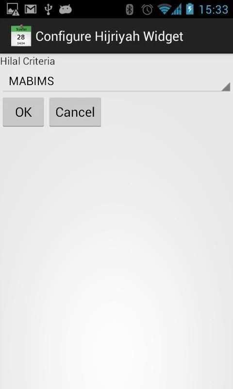 Hijriyah/Islam Calendar Widget screenshot 2