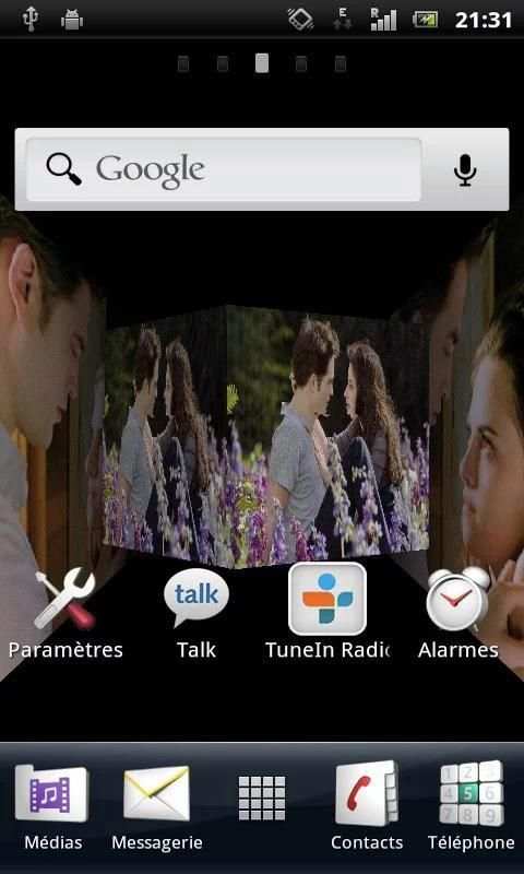 Twilight live wallpapers скриншот 1