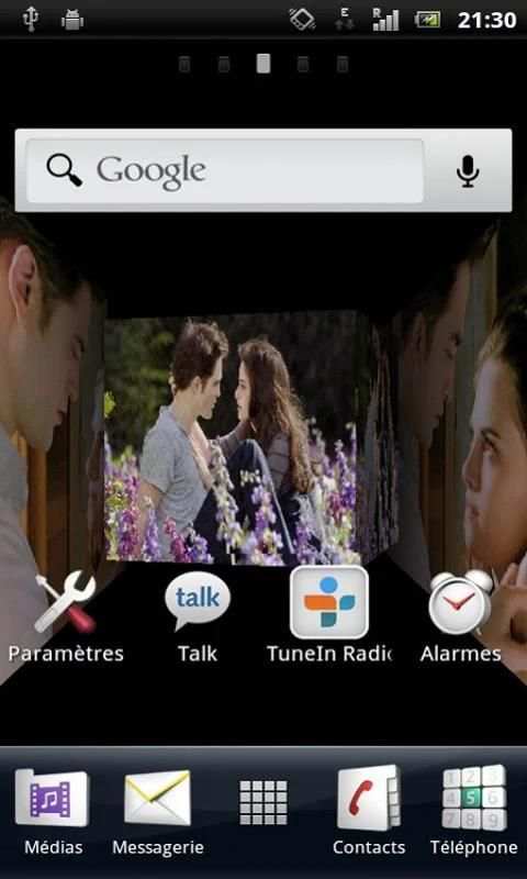 Twilight live wallpapers скриншот 2