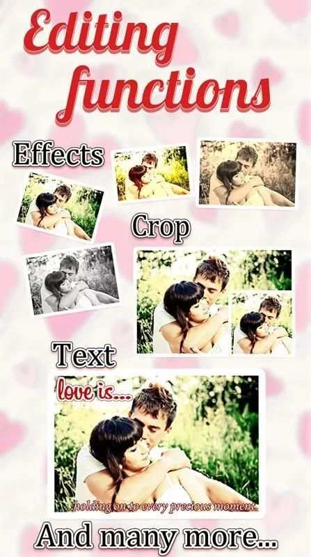 Love Photo Frames & Stickers скриншот 3