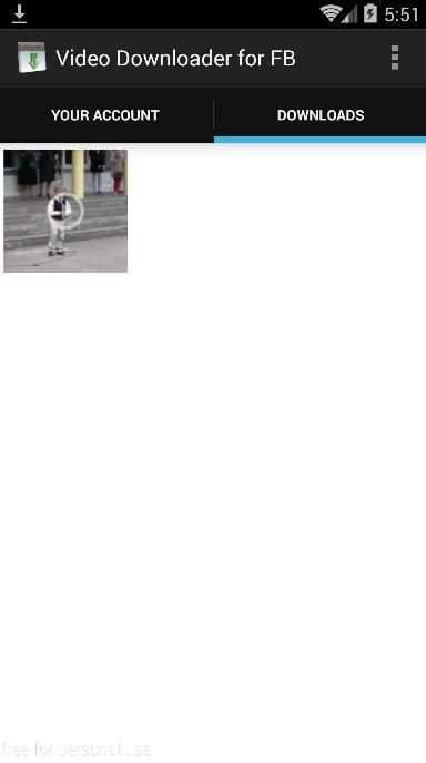 FB Video Downloader screenshot 1
