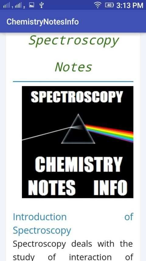 ChemistryNotesInfo स्क्रीनशॉट 1