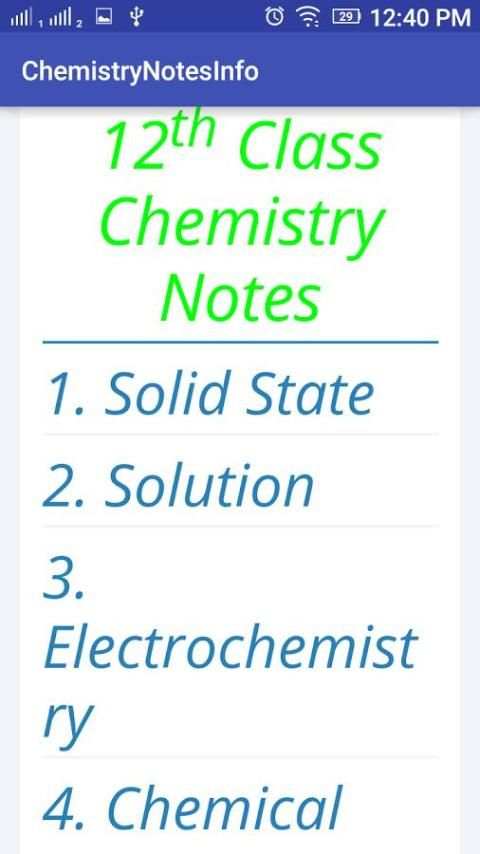 ChemistryNotesInfo स्क्रीनशॉट 4