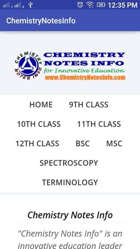 ChemistryNotesInfo स्क्रीनशॉट 17