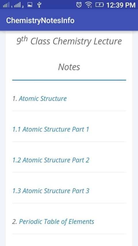 ChemistryNotesInfo स्क्रीनशॉट 7