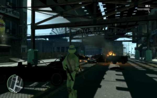 your ninja gta turtle 5 screenshot 2