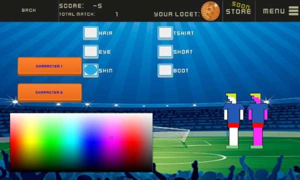 Cartoon Soccer Physics screenshot 6