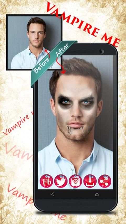 Vampir Editor Foto dan Efek screenshot 5