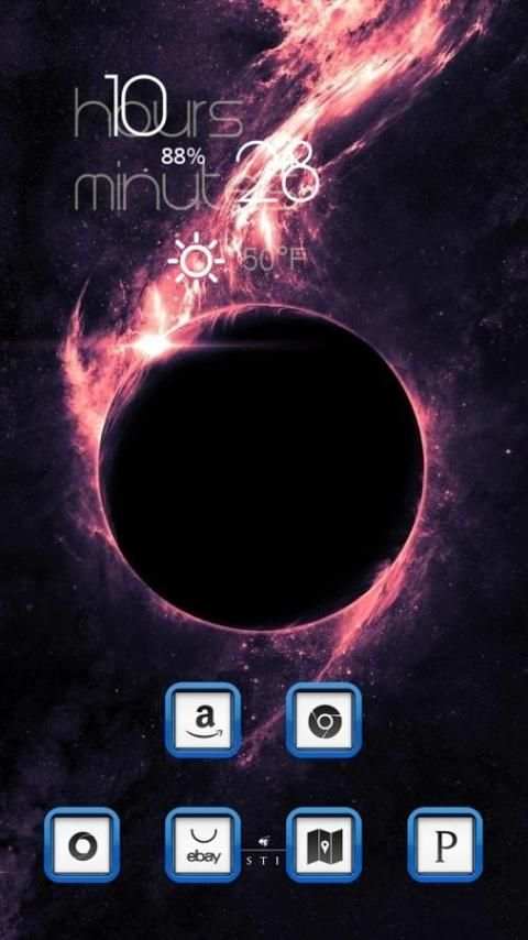 Black Planet Theme screenshot 2
