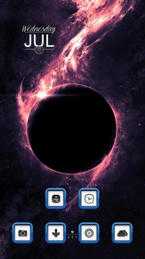 Black Planet Theme screenshot 1