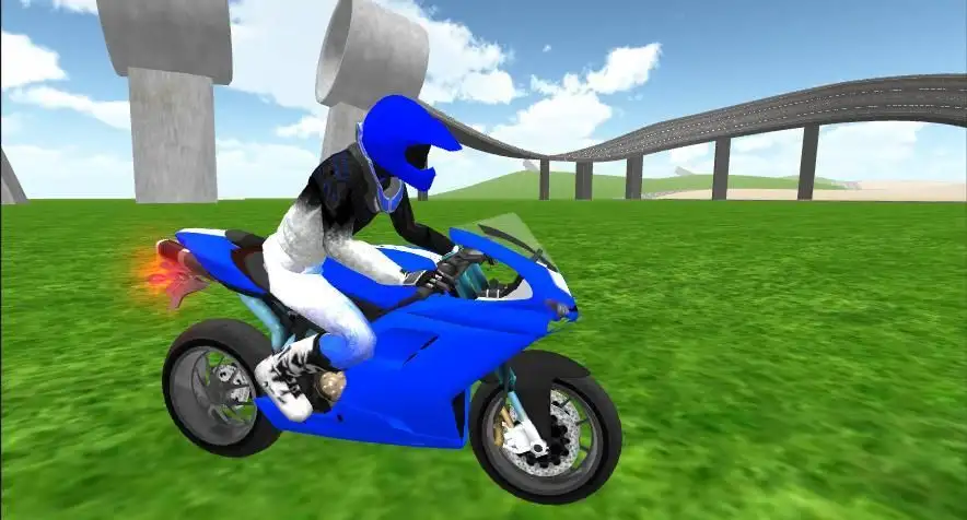 Stunt Motorbike Race 3D 3 تصوير الشاشة
