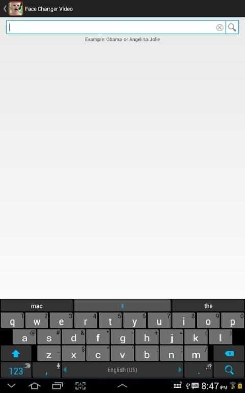 Face Changer Video screenshot 1