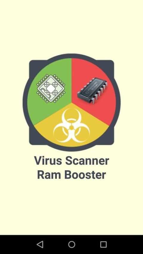 Virus Scanner And RAM Booster स्क्रीनशॉट 1