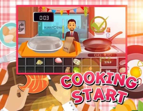 Cooking Stand Restaurant Game 3 تصوير الشاشة