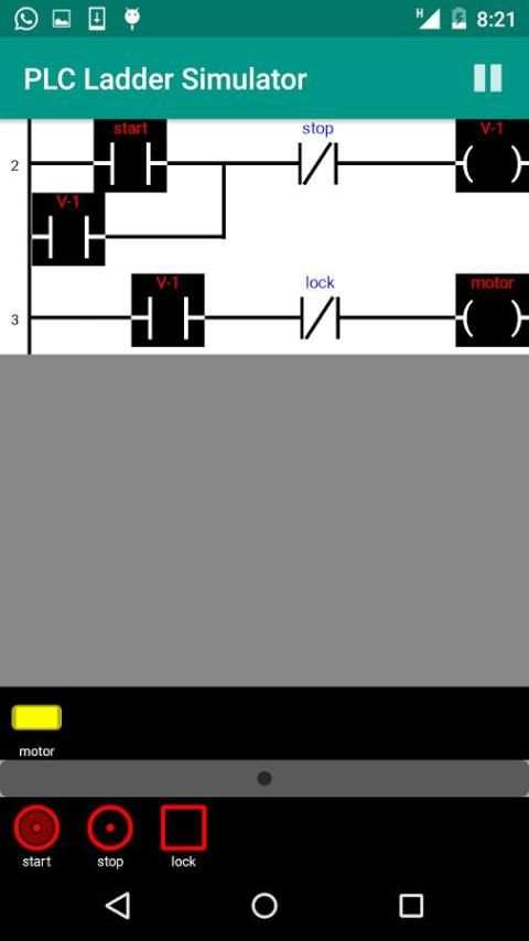 PLC Ladder Simulator screenshot 1
