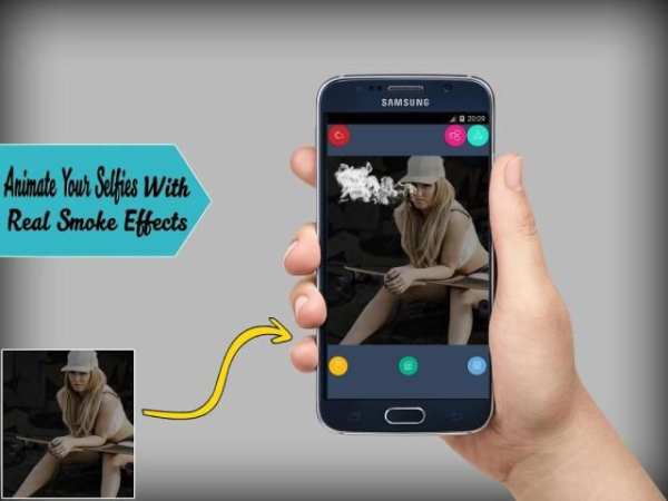 Smoke Effects Photo booth 4 تصوير الشاشة