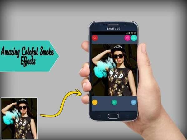 Smoke Effects Photo booth 3 تصوير الشاشة