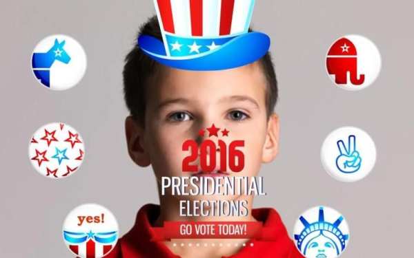USA President Election Sticker screenshot 4