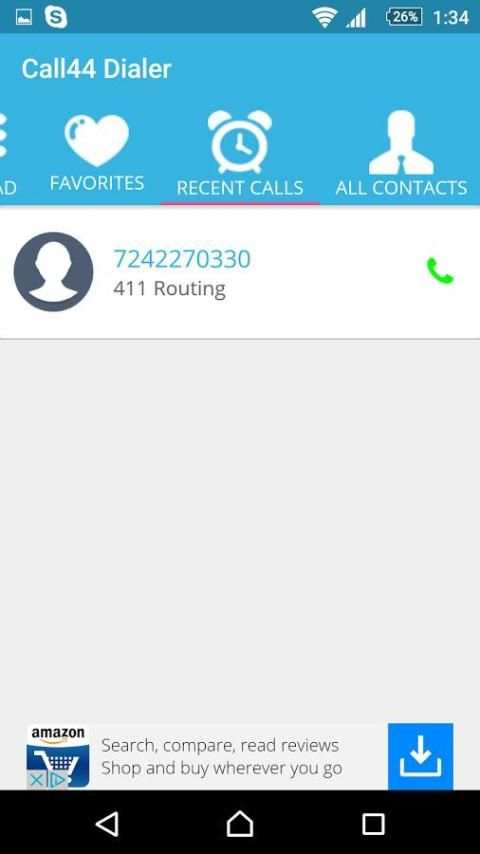 Call44 Dialer screenshot 4