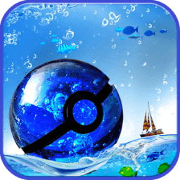 Blue Pokeball Theme आइकन