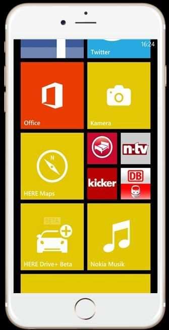 Lumia WP Launcher 8 स्क्रीनशॉट 1