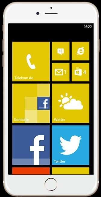 Lumia WP Launcher 8 स्क्रीनशॉट 2