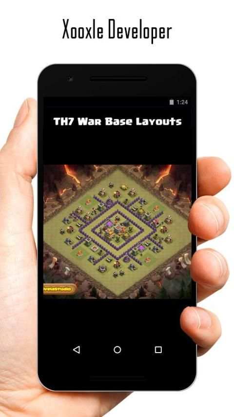 Base Maps War COC TH7 screenshot 3