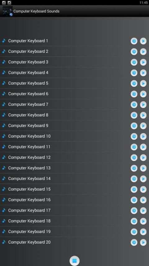Computer Keyboard Sounds screenshot 3