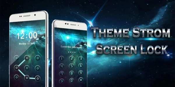 Screen Lock Theme Strom скриншот 4