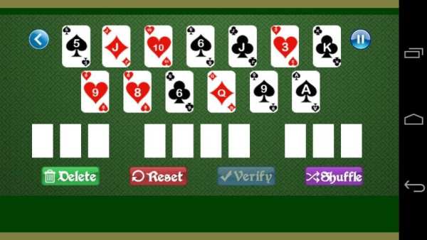 Simple Rummy Card Game screenshot 1