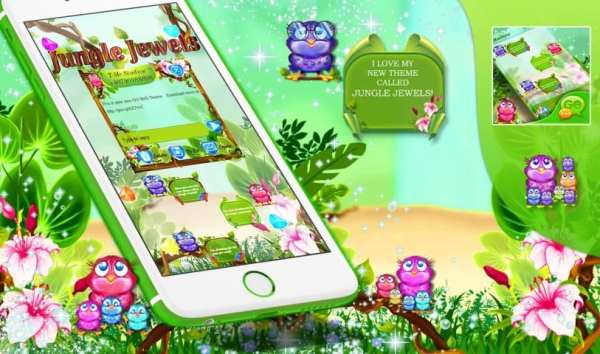 Tema SMS Burung Imut screenshot 2