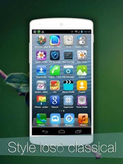 OS Launcher 6 screenshot 3