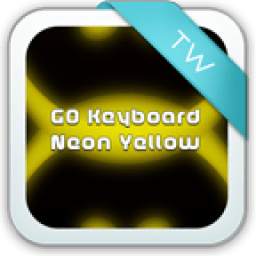 GO Keyboard Neon Yellow 1.1