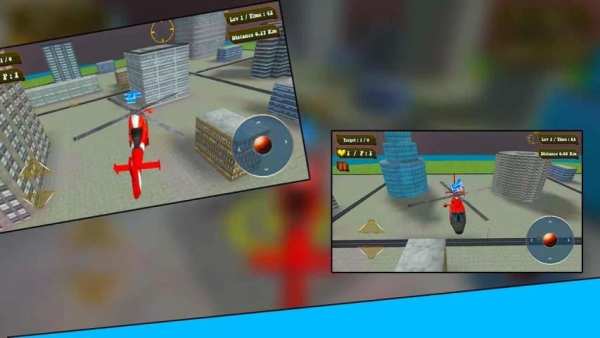 City Helicopter Simulator Game स्क्रीनशॉट 3