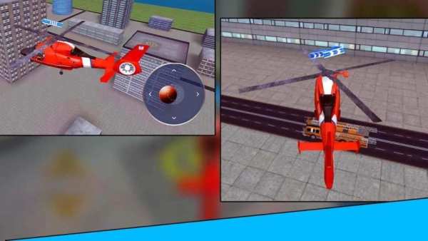 City Helicopter Simulator Game 1 تصوير الشاشة