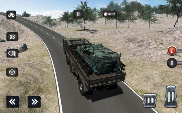 Off Road Army Truck Driving screenshot 4