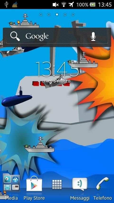 BATTAGLIA NAVALE LIVEWALLPAPER screenshot 3