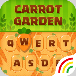 ikon Carrot Garden Keyboard Theme