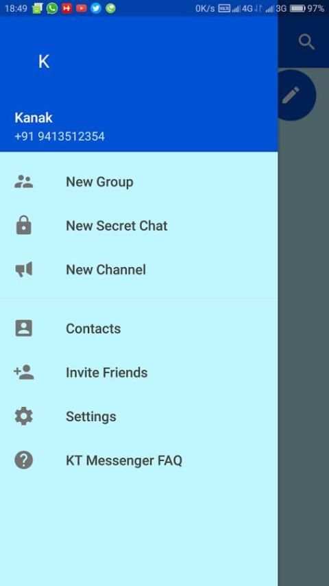 KT Messenger screenshot 4