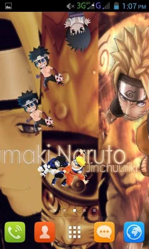 Naruto Kyubi Live Wallpaper Best screenshot 3