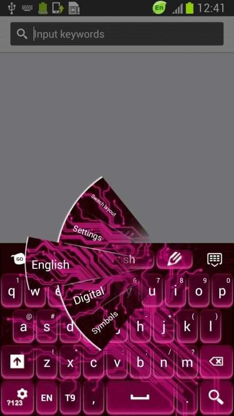Awesome Keyboard Pink screenshot 6