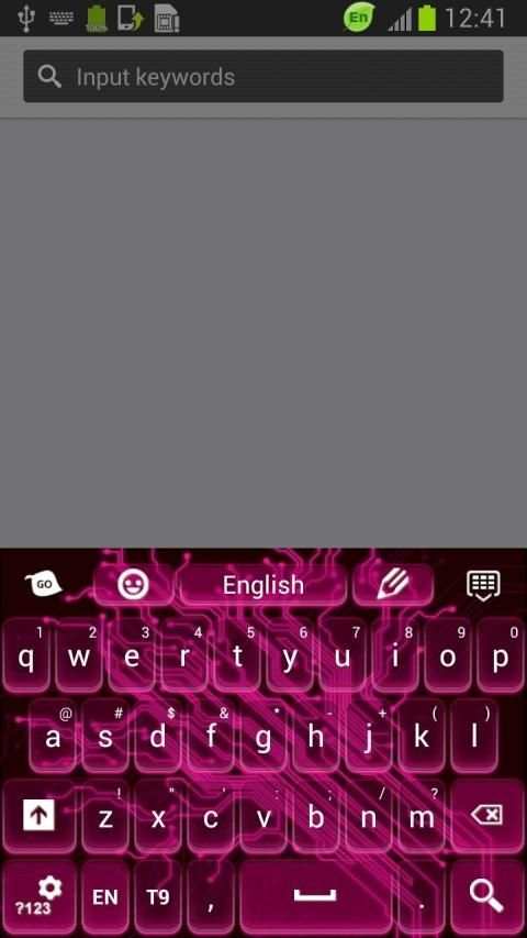 Awesome Keyboard Pink screenshot 7