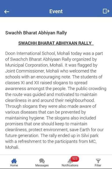 Doon International, Mohali स्क्रीनशॉट 3